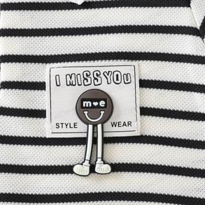 Toddler Girl Animal/Slogan Striped Polo Dress - image 11
