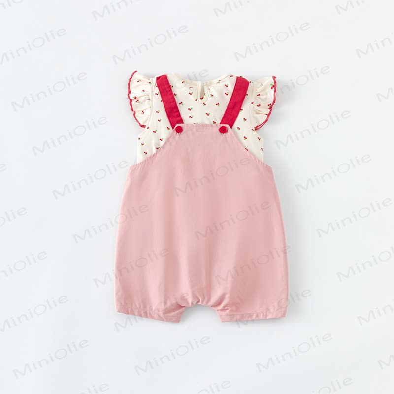 CUTE CHEERY Baby Cherry Romper Set - image 3