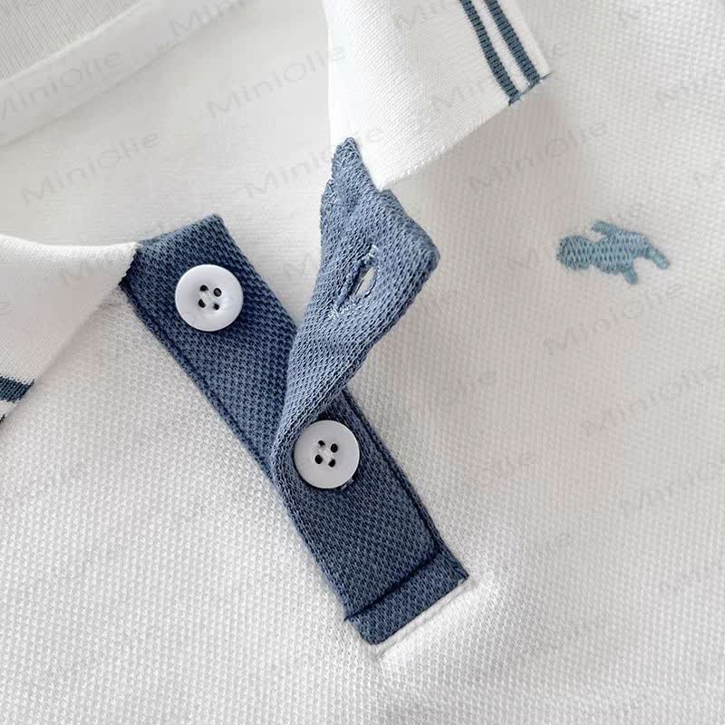 Baby Boys Classic Polo Shirt and Shorts 2-piece Set - image 6