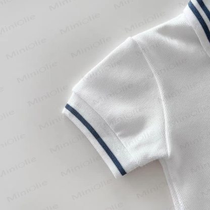 Baby Boys Classic Polo Shirt and Shorts 2-piece Set - image 8
