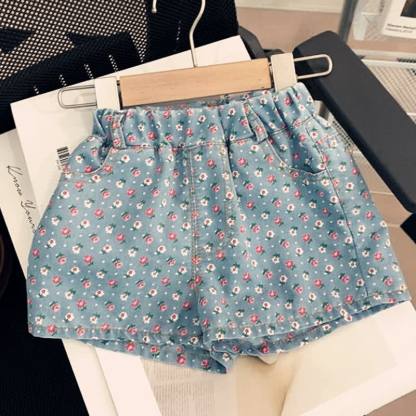 Toddler Girl Denim Floral Sleeveless Set - image 6