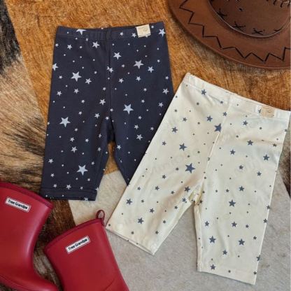 Toddler Girls Cotton Star Print Leggings - image 1