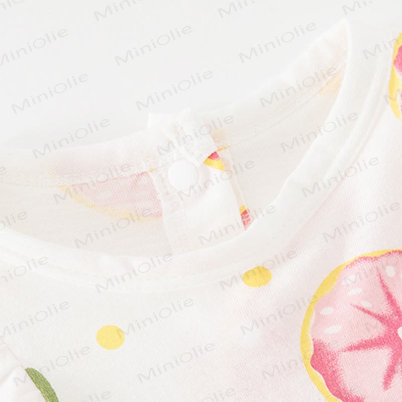 Baby Toddler Girl Fruit/Animal Print Short-sleeve Summer Dress - image 16