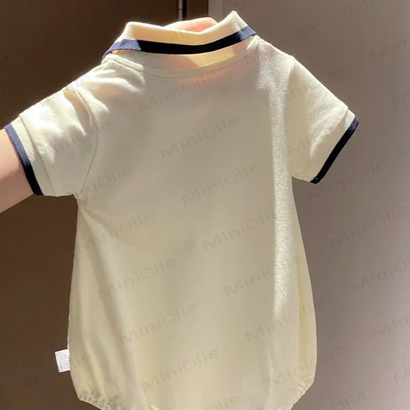Baby Classic Polo Bear Bodysuit - image 3