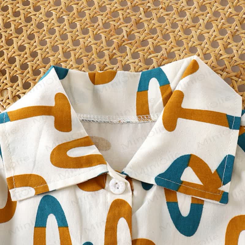 Toddler Boy Short Sleeve Printed Shirt - image 5