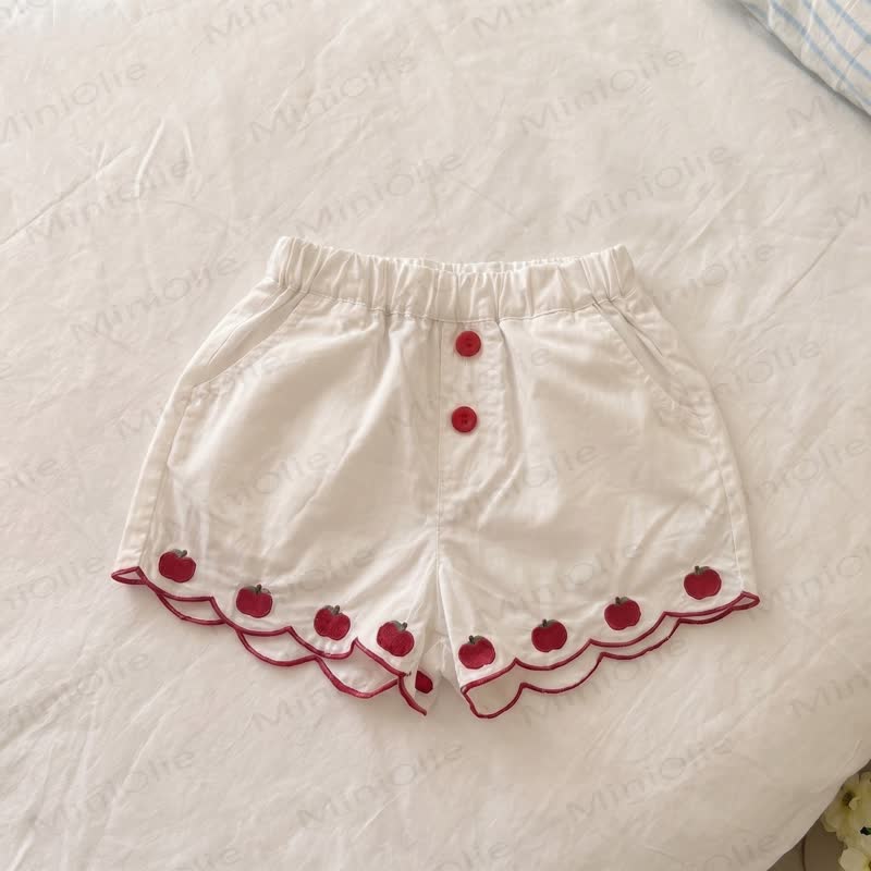 Toddler Girl Apple Dot Sleeveless Set - image 3