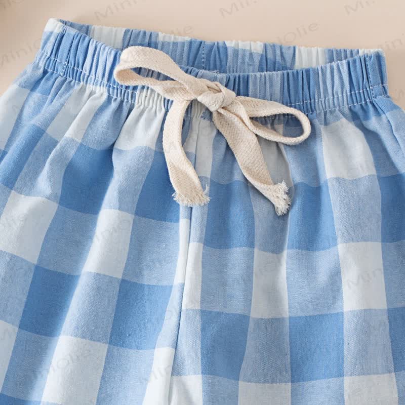 Toddler Cotton Plaid Pants - image 9