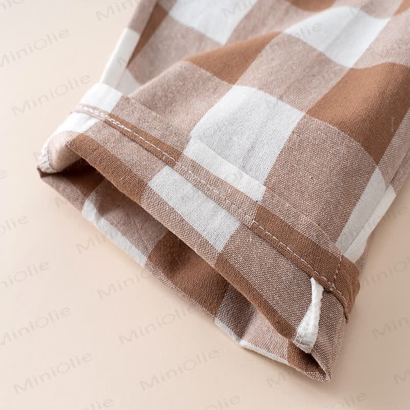 Toddler Cotton Plaid Pants - image 10