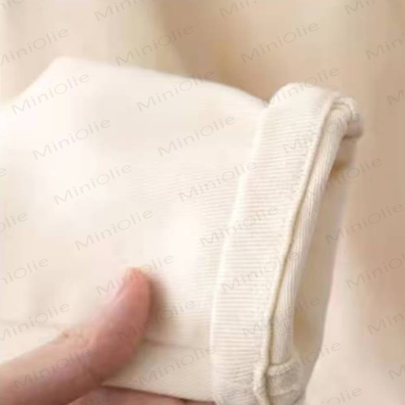 Toddler Girls Soft Cotton High Waist Casual Pants - image 4