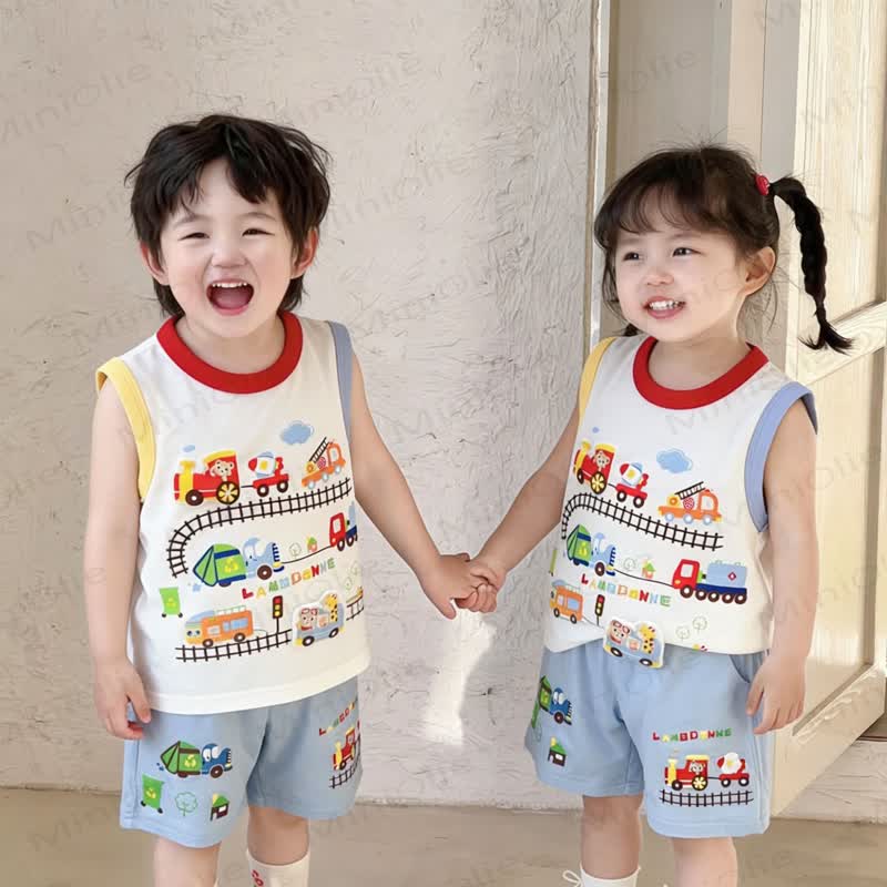 Toddler Tank Top and Shorts 2-piece Set - image 1