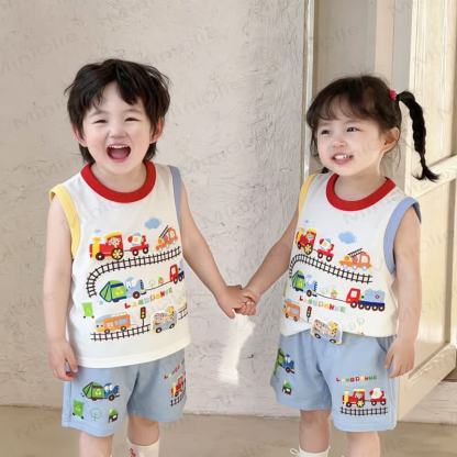 Toddler Tank Top and Shorts 2-piece Set - image 1