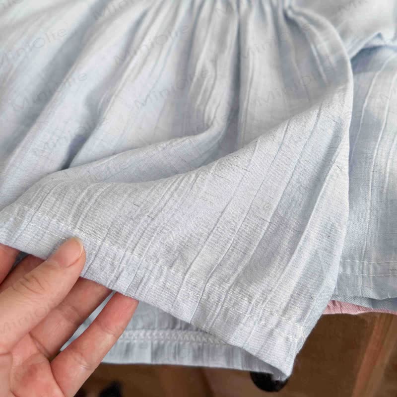 Toddler Linen Polo Shirt and Shorts 2-piece et - image 9