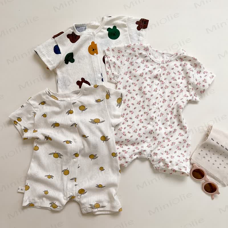 Baby Pure Cotton Breathable Romper - image 6
