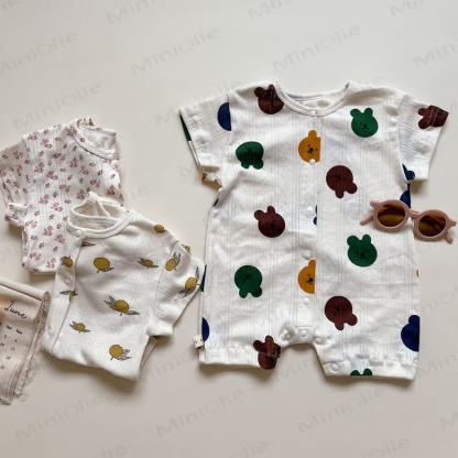Baby Pure Cotton Breathable Romper - image 5