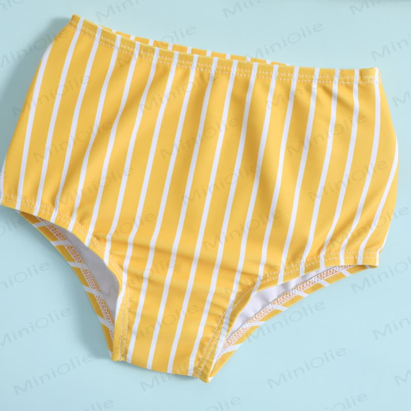 Baby Girls Stripe Swimwear Two Piece Set - image 4