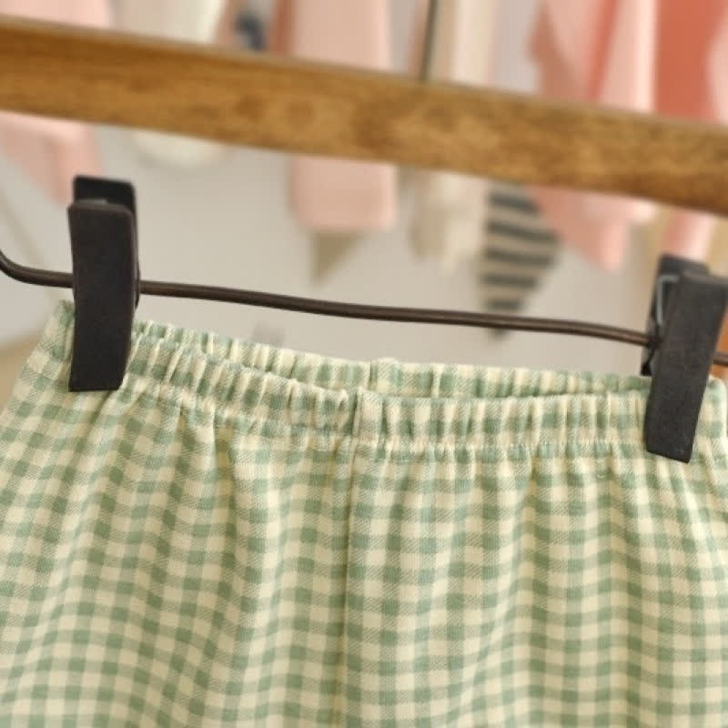 Baby Gingham Sleeveless Set - image 4