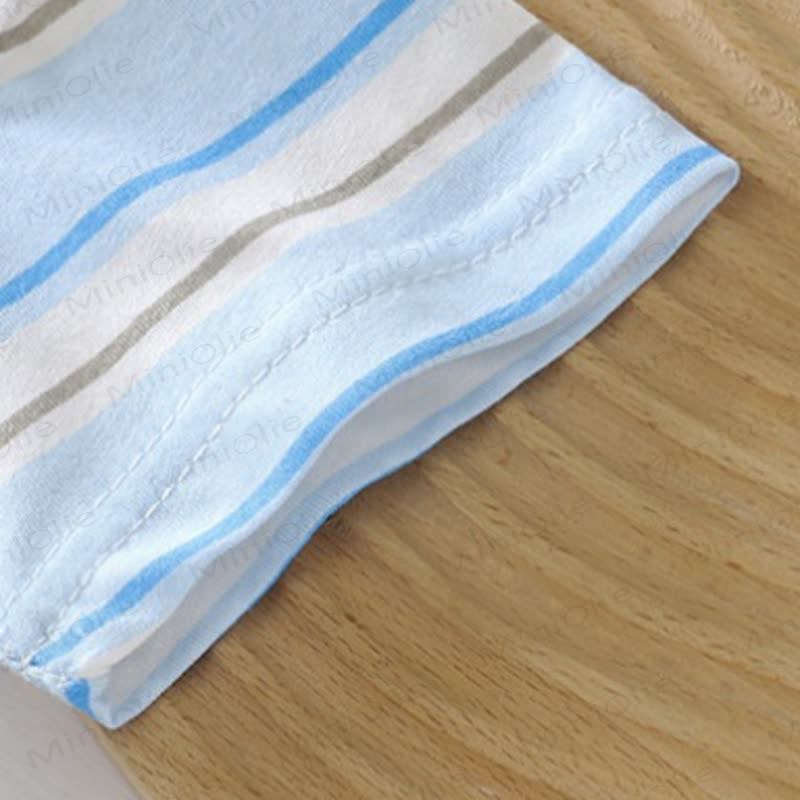 Baby Toddler Bear Striped Casual Summer T-Shirt - image 7