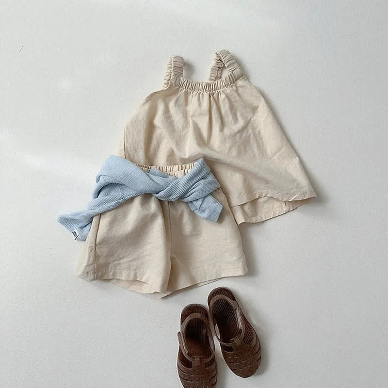 Toddler Baby Girls Cami and Shorts 2-piece Set - image 5
