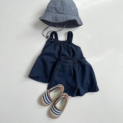Toddler Baby Girls Cami and Shorts 2-piece Set - image 7