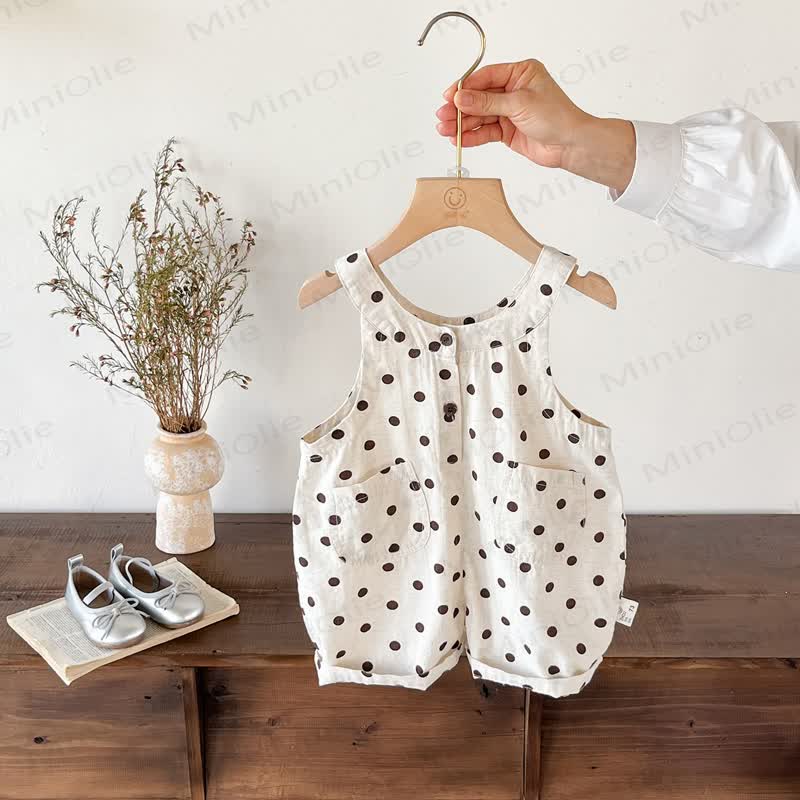 Baby Dot Sleeveless Set - image 3