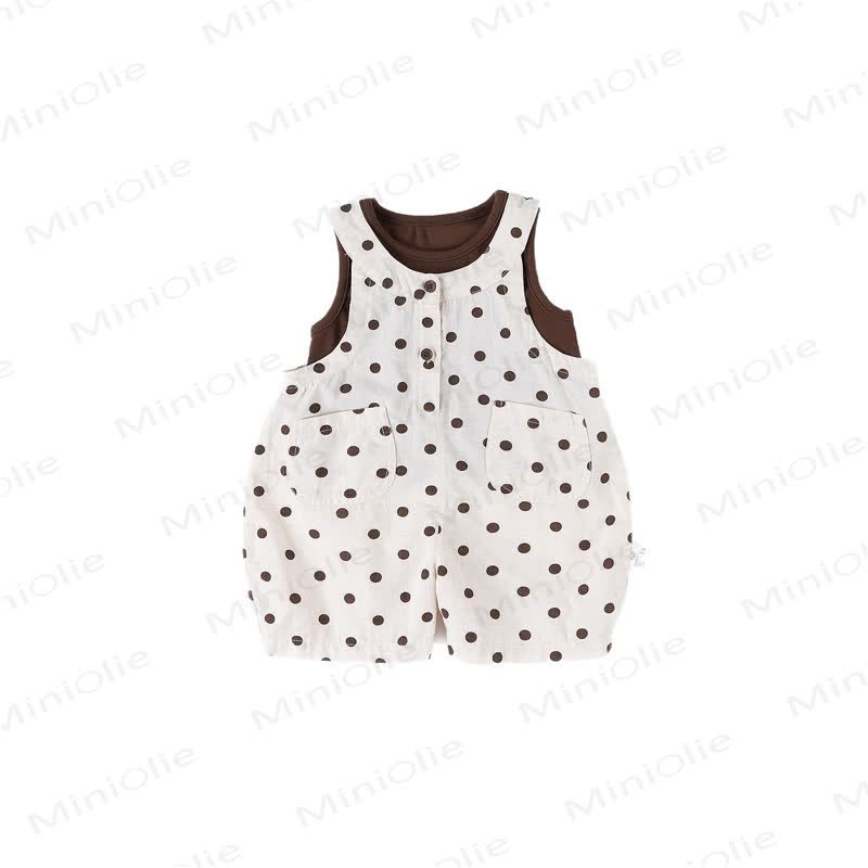 Baby Dot Sleeveless Set - image 5