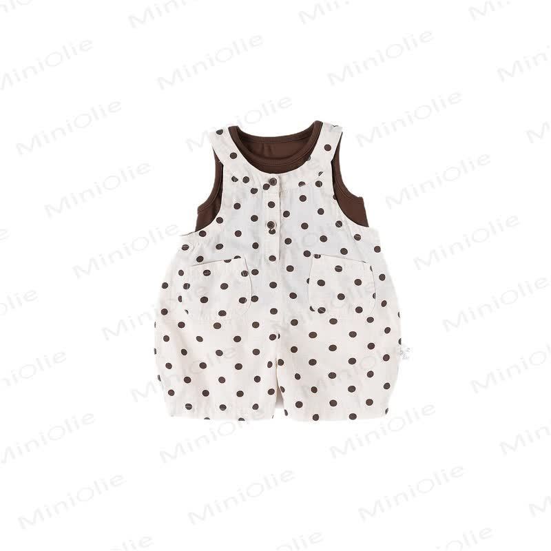 Baby Dot Sleeveless Set - image 5