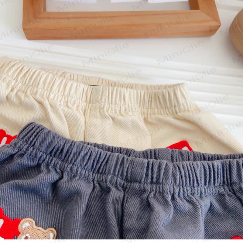Toddler Animal Cartoon Patch Pocket Shorts - image 4