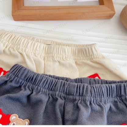 Toddler Animal Cartoon Patch Pocket Shorts - image 4