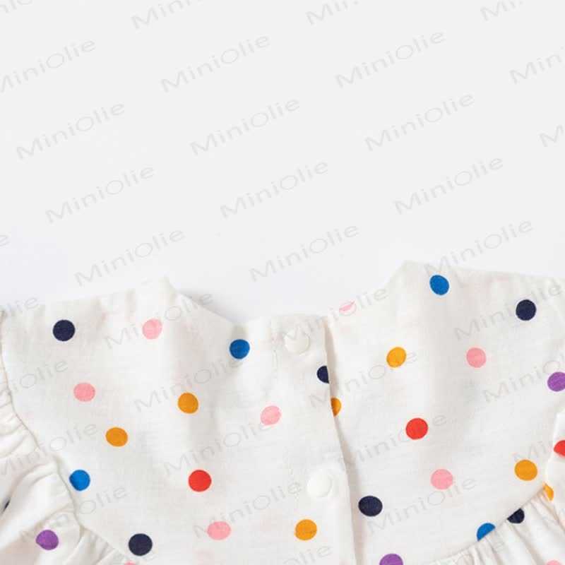 Baby Toddler Girls Bunny/Dot Print Summer Dress - image 7