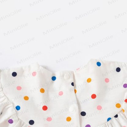 Baby Toddler Girls Bunny/Dot Print Summer Dress - image 7