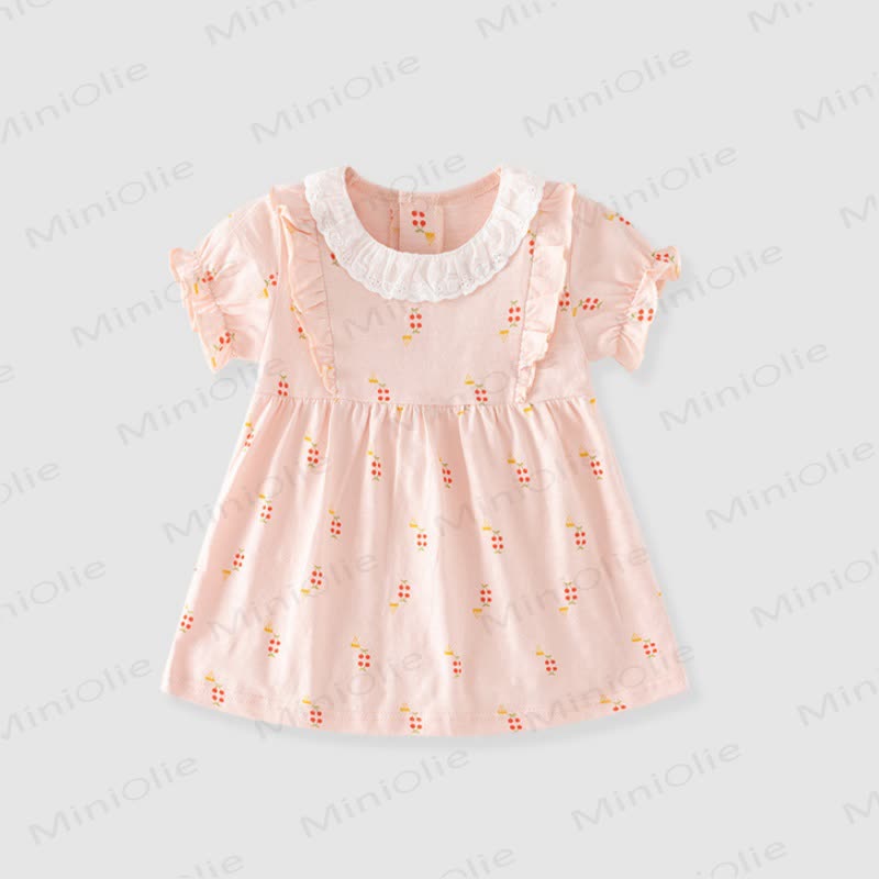 Baby Toddler Girl Floral Summer Dress - Pink - 3-4T - image 2