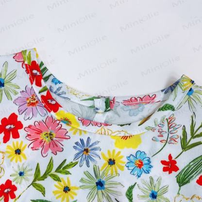 Toddler Baby Girl Flutter Sleeve Summer Dress - image 8