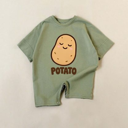 POTATO Baby Green Romper - Green - 18-24M - image 1