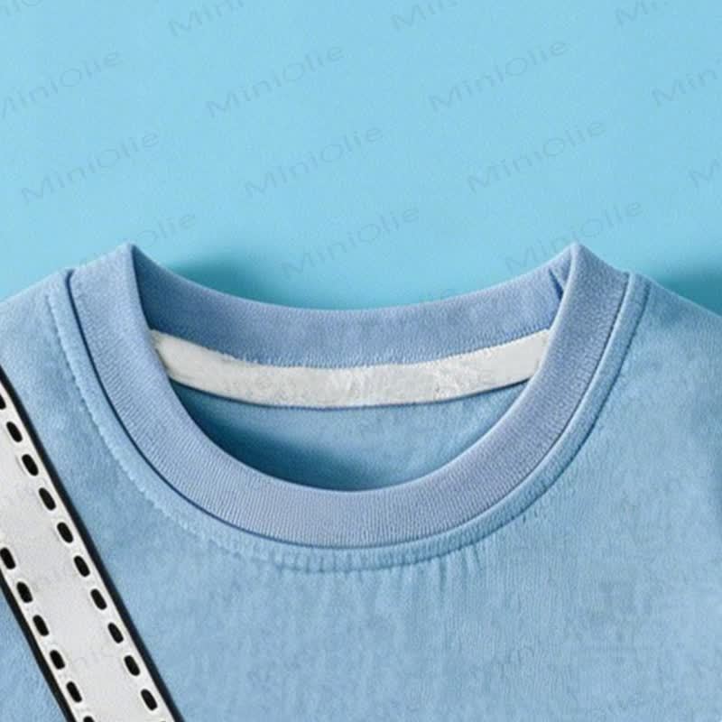 VOLLEY/FOOT BALL Toddler Smiley 3D Crossbody Bag T-Shirt - image 6
