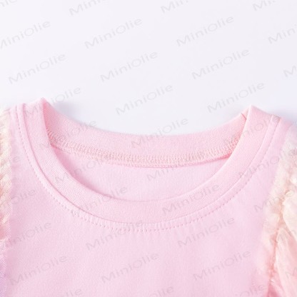 Toddler Girl Mermaid Tee and Rainbow Tulle Skirt Set - image 2