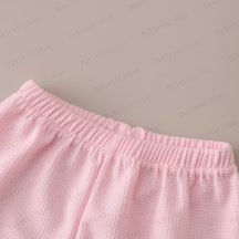 Baby Toddler Animal Waffle Tee and Shorts Set - image 8