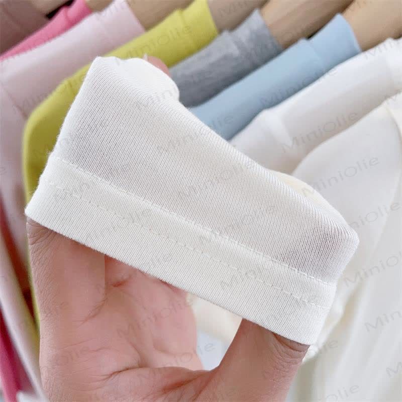 Baby Toddler Solid Color Ribbed Long Sleeve Tee - image 9