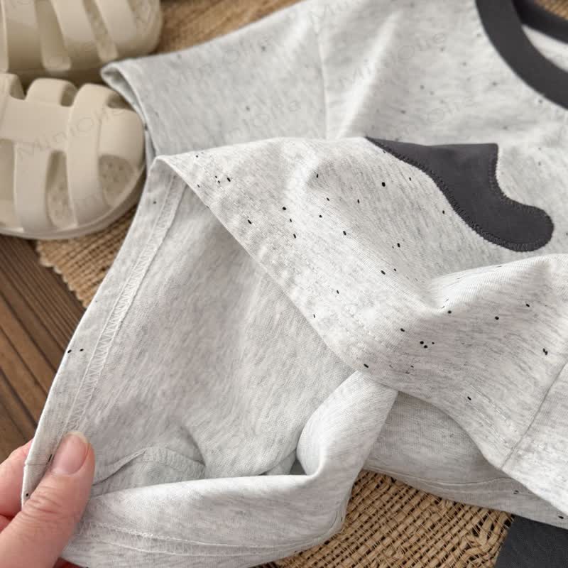Toddler Boys Pure Cotton Dino Print T-Shirt and Shorts 2-piece Set - image 7