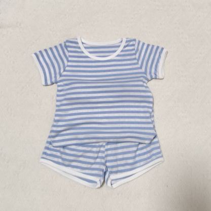 Baby Toddler Striped Top and Shorts 2-piece Set - image 6