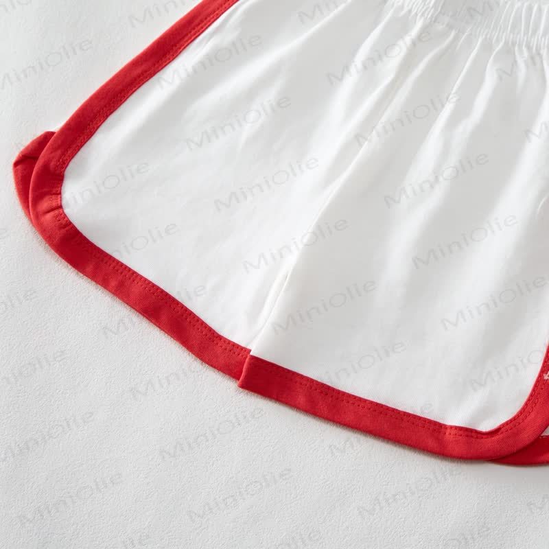 SARDINES Baby Sardines White&Red T-shirt and Shorts 2-Piece Set - image 6