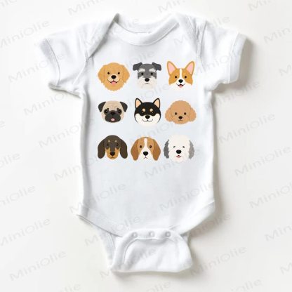 Baby Dogs White Bodysuit - White - 18-24M - image 1