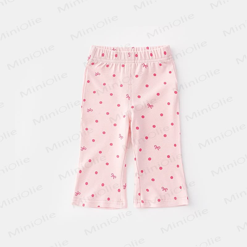 Baby Girls Cartoon Print Leggings - Pink - 3-4T - image 3