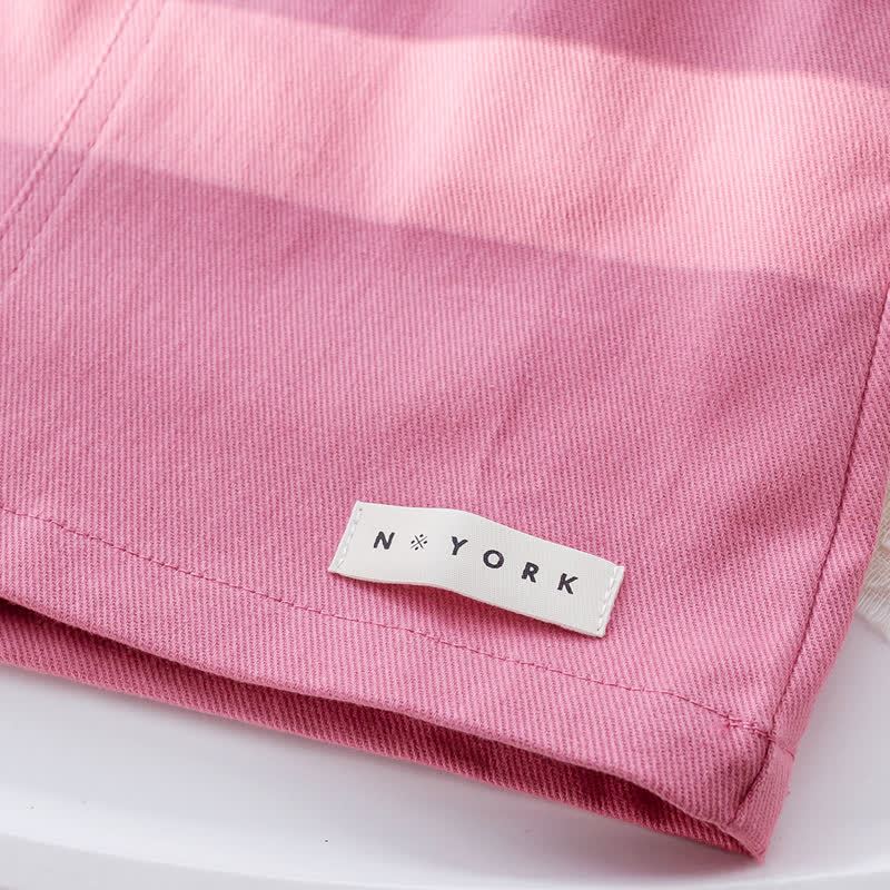 Toddler Baby Girl Pink Heart Striped Puff Sleeve Top and Skirt 2-piece Set - image 13