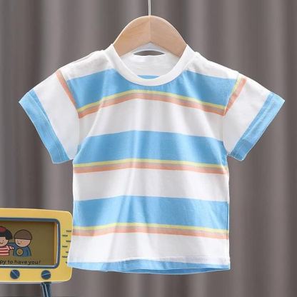 Baby Toddler Bear Striped Tee and Overalls 2-piece Set - image 5