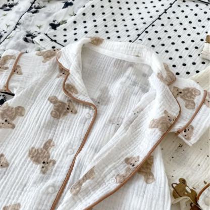 Baby Bear/Panda/Dot Print Pajamas Romper - image 2