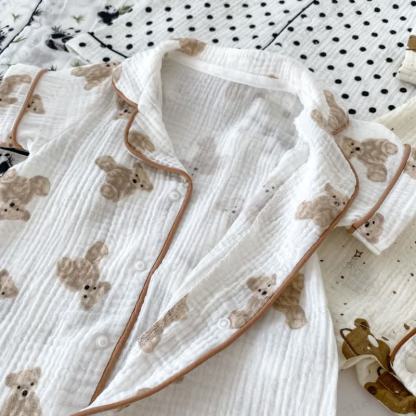Baby Bear/Panda/Dot Print Pajamas Romper - image 11