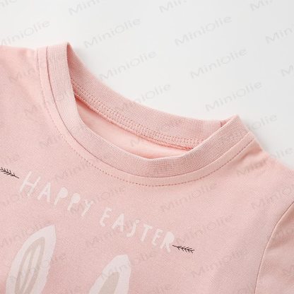 HAPPY EASTER Toddler Girl Bunny Tulle Dress - image 2
