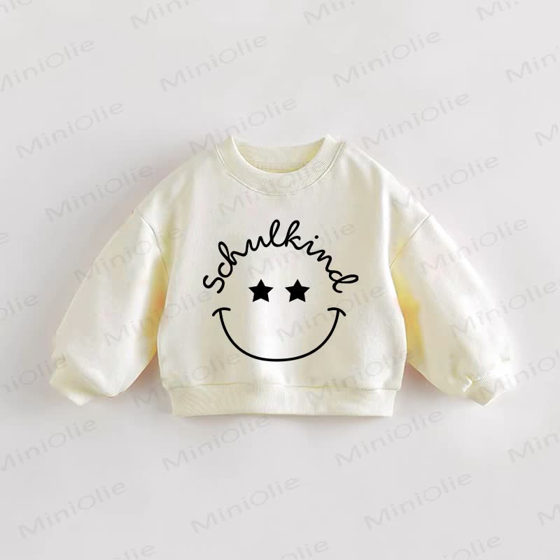 SCHULKIND Baby Toddler Cream Sweatshirt - Cream - 3-5T - image 1