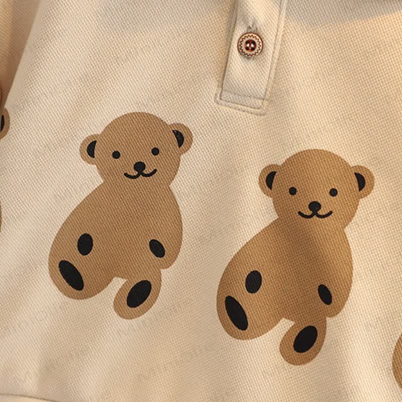 Toddler Baby Animal Print Sweatshirt and Pants 2-piece Set - image 24