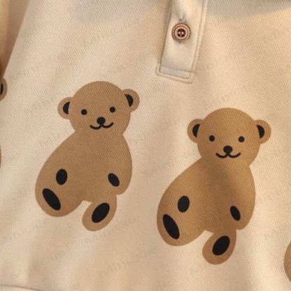 Toddler Baby Animal Print Sweatshirt and Pants 2-piece Set - image 24